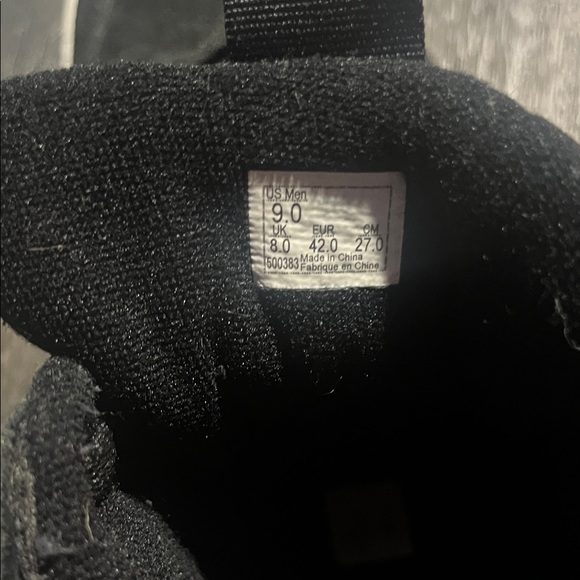 Vans Men's Black and Gray High-Top Sneakers - Picture 2 of 5